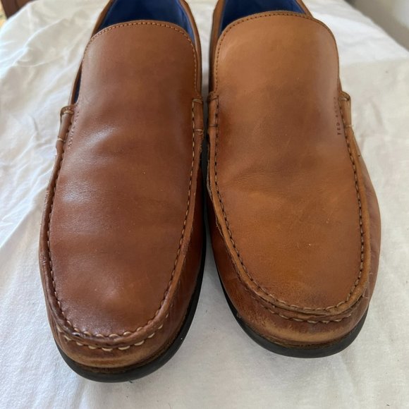 Ted Baker Shoes | Ted Bakers Lassil Men's Tan Loafers. | Color: Tan | Size: 11.5 | Frankaine's Closet